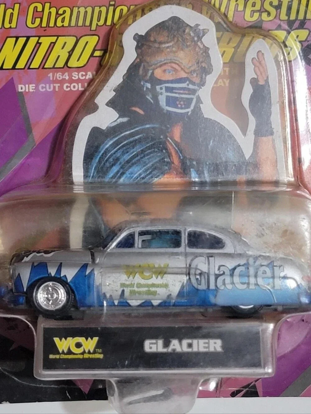 Glacier WCW Nitro-Street Rods Die Cast Car by Racing Champions 1998 1/64